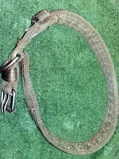 MILITARY DOG'S COLLAR - NYLON LENGTH 75CM