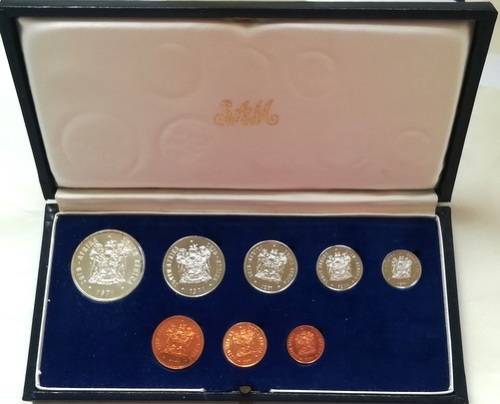 R S A 1971 SHORT PROOF SET S.A.M.