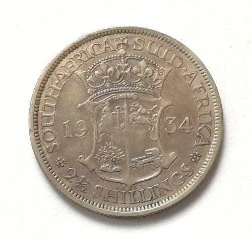 UNION 1934 2.5 SHILLINGS