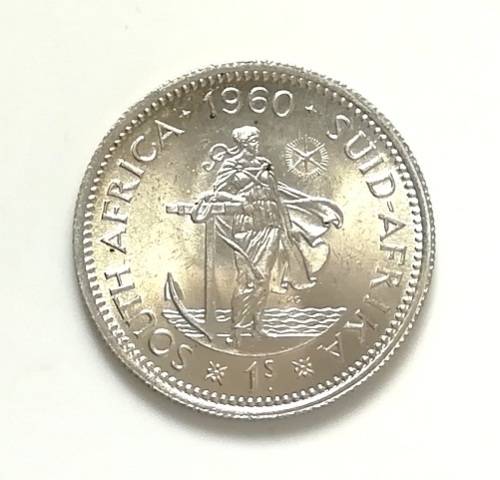 UNION 1960 SHILLING **EXCELLENT**