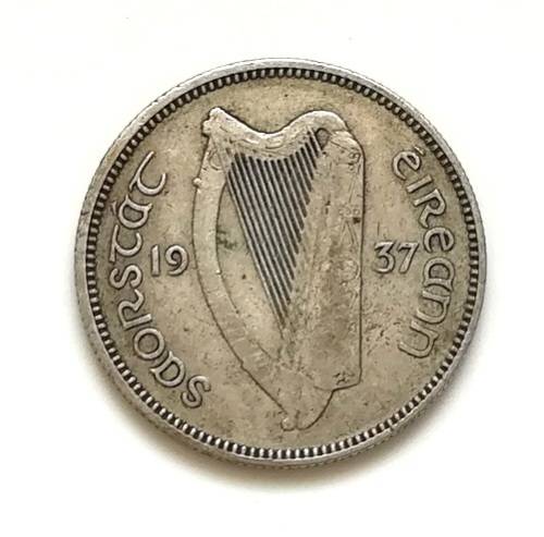 IRELAND 1937 **SILVER** SHILLING