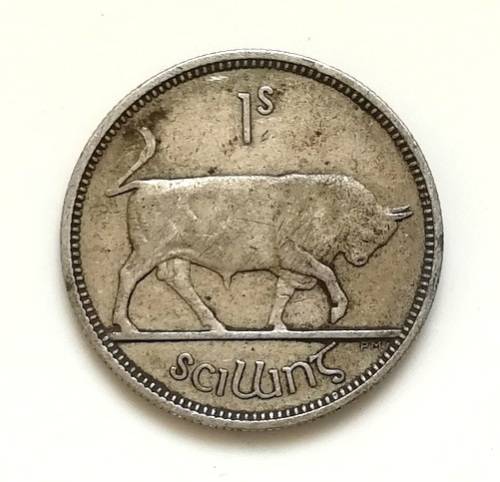 IRELAND 1937 **SILVER** SHILLING