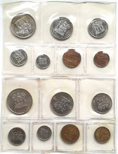 REPUBLIC 1986 COIN PACK S A M - 2 SETS **BID PER SET**