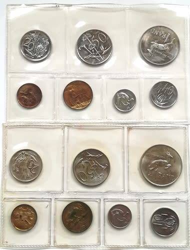 REPUBLIC 1986 COIN PACK S A M - 2 SETS **BID PER SET**