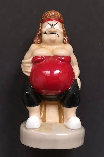 WADE -SAN FROM THE FAT SLAGS + CERTIFICATE 120MM