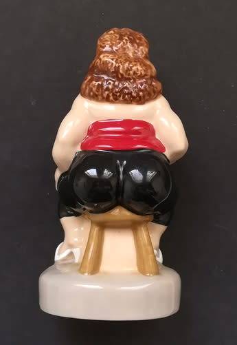 WADE -SAN FROM THE FAT SLAGS + CERTIFICATE 120MM