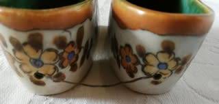 PAIR GOUDA HOLLAND CLOGS 2956 TREA 5446 180X50X70MM