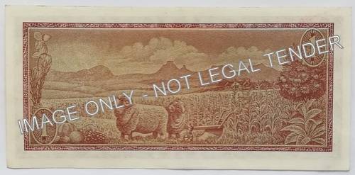 T W DE JONGH 2ND ISSUE 1 RAND **REPLACEMENT NOTE**