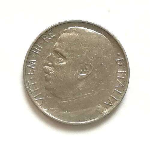 ITALY 50 CENTISIMI 1925R