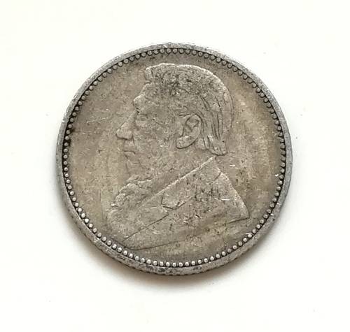 ZAR 1896 6 PENCE