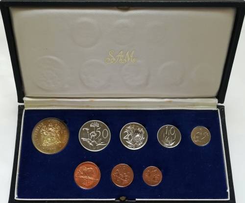 REPUBLIC 1972 PROOF SET S A M