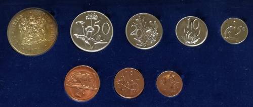 REPUBLIC 1972 PROOF SET S A M