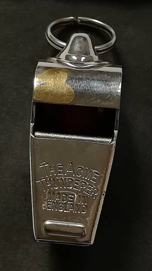 VINTAGE THE ACME THUNDERER WHISTLE-MADE IN ENGLAND