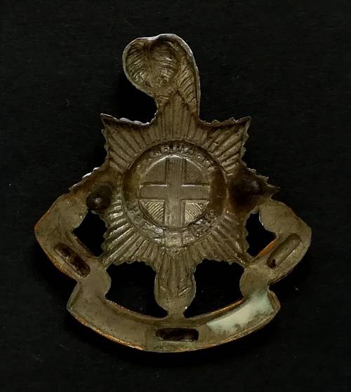 BRITISH ARMY ROYAL SUSSEX REGIMENT BADGE 30X40MM