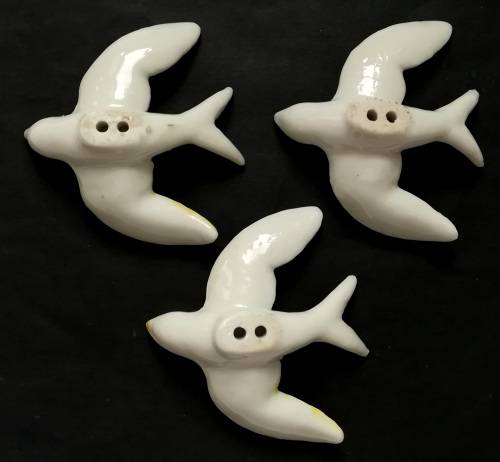 WADE FLYING BIRDS SET (3) SWALLOWS "THE MOURNE RANGE ARMAGH"