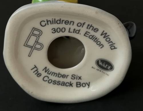 WADE CHILDREN OF THE WORLD NO.6 "COSSACK BOY"  LIMITED 300 **EXCELLENT**