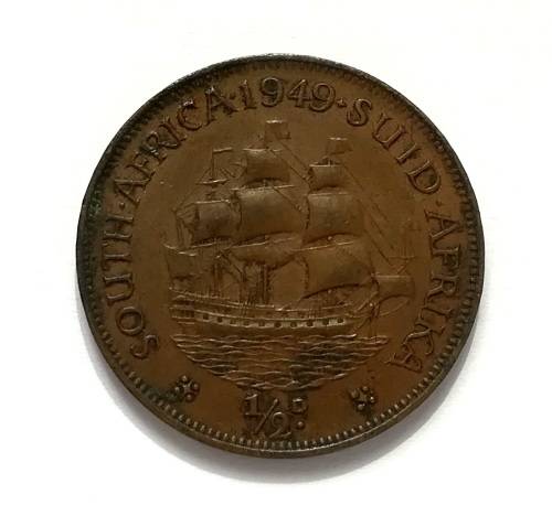 UNION 1949 HALF PENNY