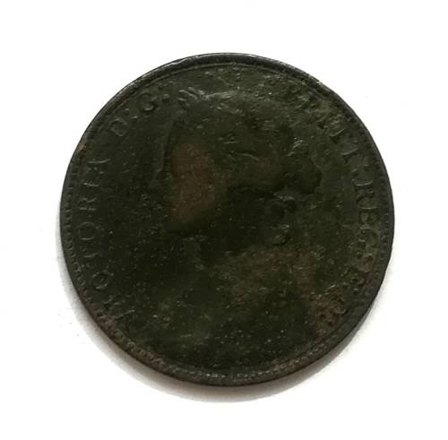 GREAT BRITAIN 1895 HALF PENNY