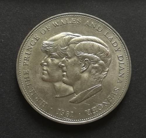 GREAT 1981 CHARLES AND DIANA CROWN
