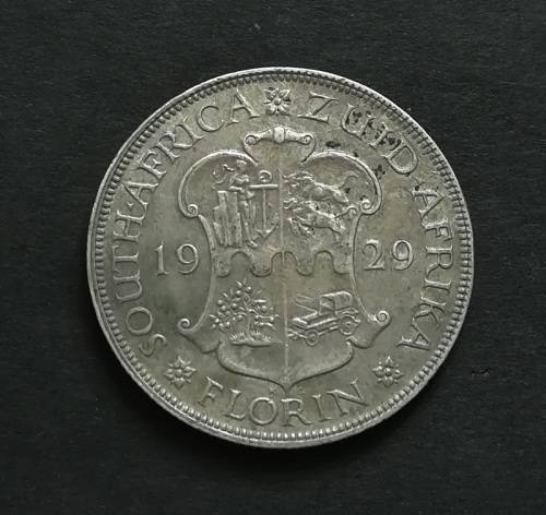 UNION 1929 2 SHILLINGS