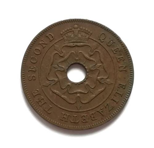 SOUTHERN RHODESIA 1954 PENNY **RARE**