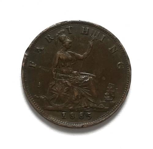 GREAT BRITAIN 1885 FARTHING
