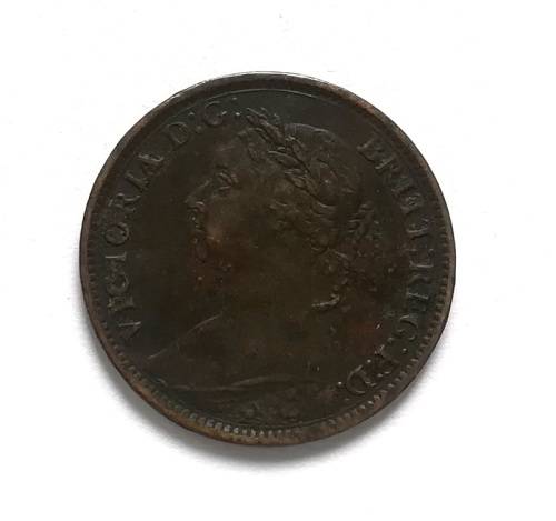 GREAT BRITAIN 1885 FARTHING