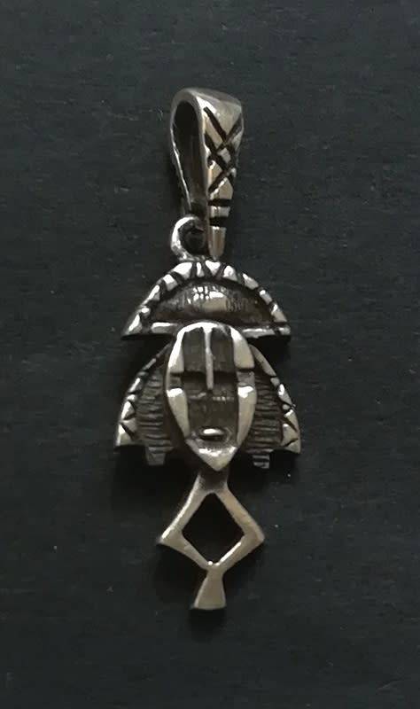 STERLING SILVER PENDANT 10 X 25MM