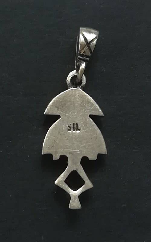 STERLING SILVER PENDANT 10 X 25MM