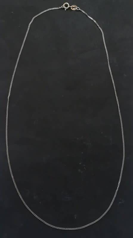 STERLING SILVER - ITALY  CHAIN  450MM 2G