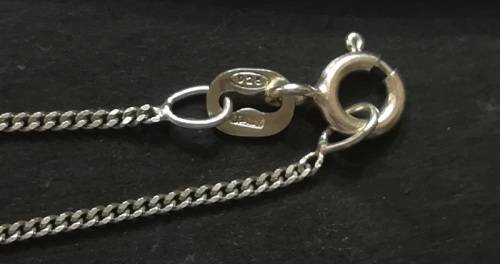 STERLING SILVER - ITALY  CHAIN  450MM 2G