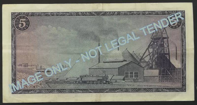 G RISSIK 5 RAND NOTE 2ND ISSUE