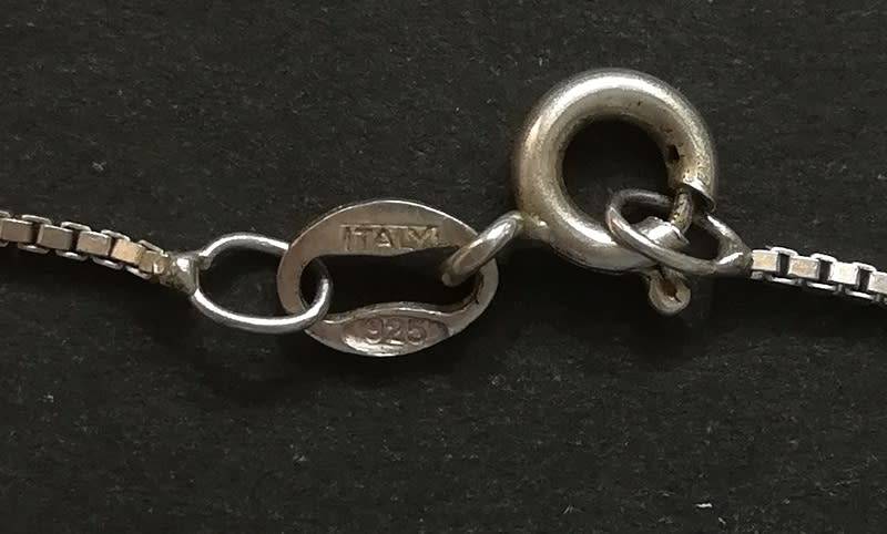 STERLING SILVER ITALY CHAIN 450MM 1.8 GRAMS