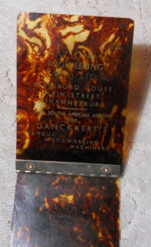 Tortoiseshell Notepad Holder - National Engineering