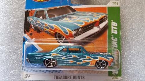Hot Wheels - Treasure Hunt - 64 Pontiac GTO