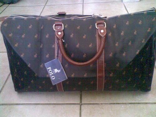 A MUST HAVE FOR THE HOLIDAYS!! HIS/HERS ***ORIGINAL POLO TRAVEL BAG-BLK***