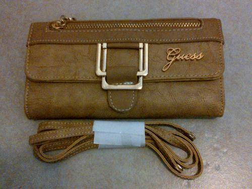 STUNNING GUESS WALLET-MOCCA