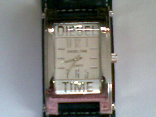 "DIESEL TIME" MENS WATCH-BLACK