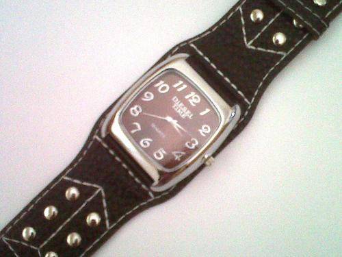 "DIESEL TIME" MENS WATCH-BROWN