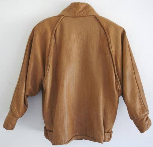 Back of Vera Pelle Jacket Euro 44 made in Italy.