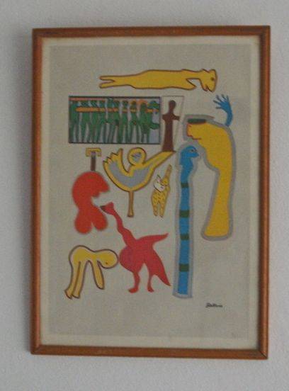 Vintage print by Walter Battis