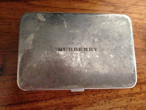 Rare Burberry dice set  in dice box