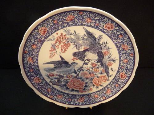 Large Imari Certified Collector - Hanging Plate 26.5 cm