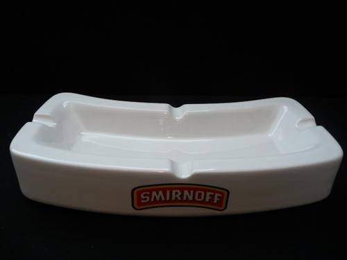 Vintage Smirnoff Vodka Advertising Ashtray