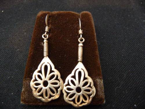 Lovely Silver Hanging Earrings