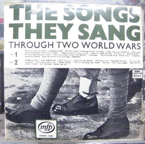 The Songs They Sang Through two world wars - as per scan