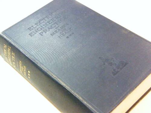 Electrical engineering practice volume III 1933 by JW Meareo