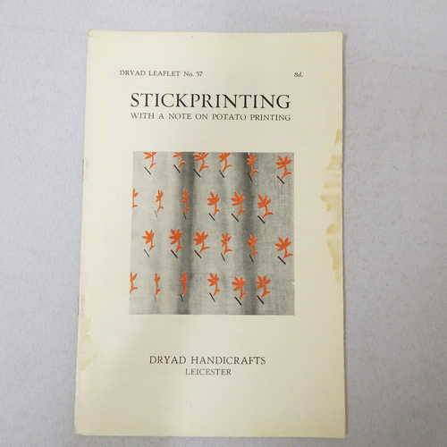 Dryad leaflet no. 57 - Stickprinting with a note on potato printing