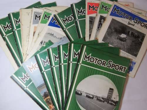 Lot of 19 Motor Sport magazines - See description