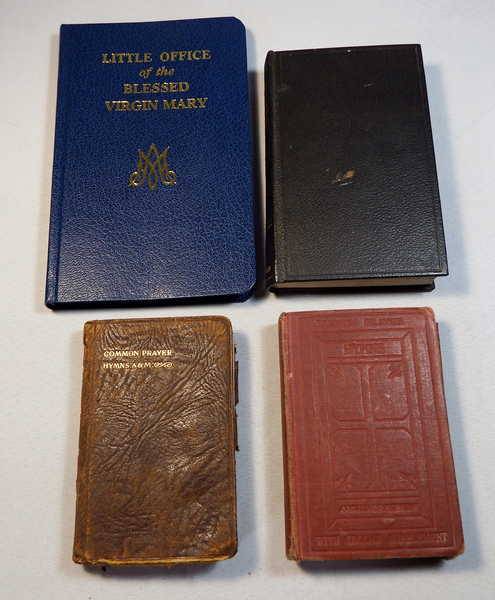 Lot of 4 Religious and prayer books
